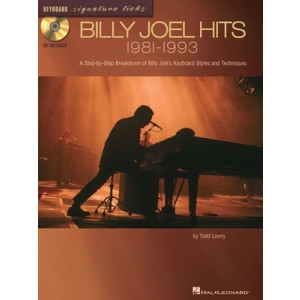 BILLY JOEL HITS 81-93 SIG LICKS BK/CD