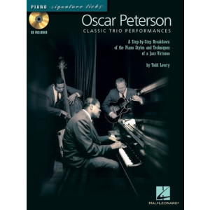 OSCAR PETERSON SIG LICKS PIANO BK/CD
