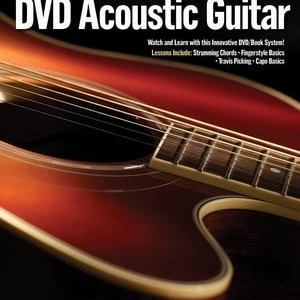 AT A GLANCE ACOUSTIC GUITAR BK/DVD