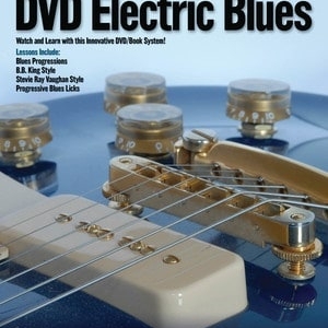AT A GLANCE ELECTRIC BLUES GUITAR BK/DVD