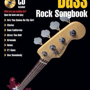 FASTTRACK BASS ROCK SONGBOOK BK/CD