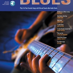 BLUES GUITAR PLAYALONG V7 BK/OLA