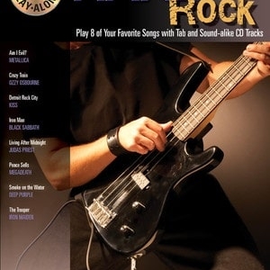 HARD ROCK BASS PLAY ALONG BK/CD V7