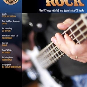 BLUES ROCK BASS PLAY ALONG V18 BK/CD