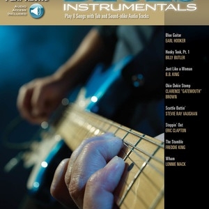BLUES INSTRUMENTALS GUITAR PLAYALONG V91 BK/OLA