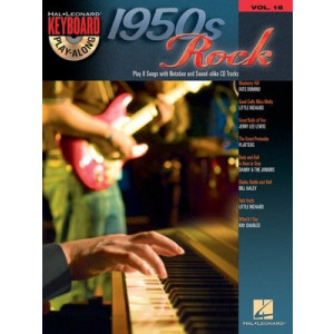 1950S ROCK KEYBOARD PLAY ALONG BK/CD V18