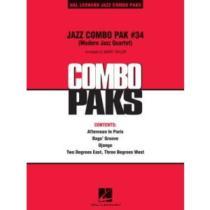 JAZZ COMBO PAK #34 - MODERN JAZZ QUARTET - W/CD