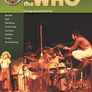 THE WHO DRUM PLAY ALONG BK/CD V23