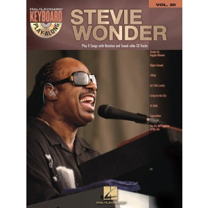 STEVIE WONDER KEYBOARD PLAY ALONG BK/CD V20