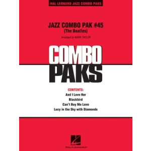 JAZZ COMBO PAK #45 (THE BEATLES) SC/PTS