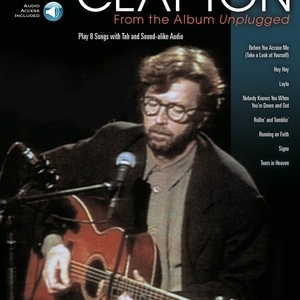 ERIC CLAPTON UNPLUGGED GUITAR PLAY ALONG V155