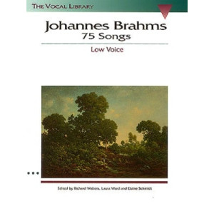 BRAHMS - 75 SONGS LOW VOICE