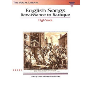 ENGLISH SONGS RENAISSANCE - BAROQUE HIGH VOICE