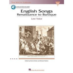 ENGLISH SONGS RENAISSANCE TO BAROQUE LOW BK/OLA