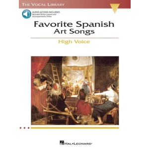 FAVORITE SPANISH ART SONGS BK/OLA HIGH