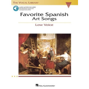 FAVORITE SPANISH ART SONGS BK/CD LOW