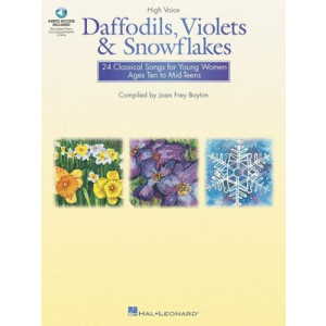 DAFFODILS VIOLETS & SNOWFLAKES HIGH BK/CD