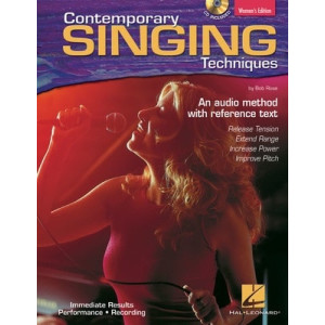 CONTEMPORARY SINGING TECHNIQUES WOMENS EDITION BK/CD