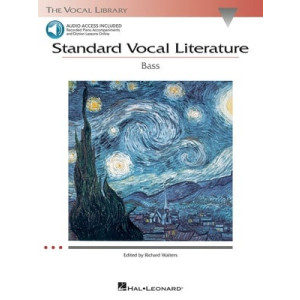 STANDARD VOCAL LITERATURE BASS BK/OLA