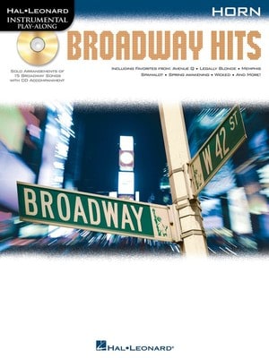 BROADWAY HITS BK/CD FRENCH HORN