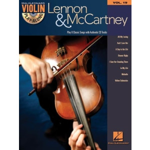 LENNON & MCCARTNEY VIOLIN PLAY ALONG BK/CD V19