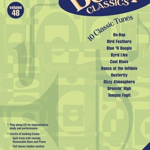 BEBOP CLASSICS JAZZ PLAY ALONG BK/CD V48