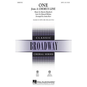 ONE (FROM A CHORUS LINE) SATB