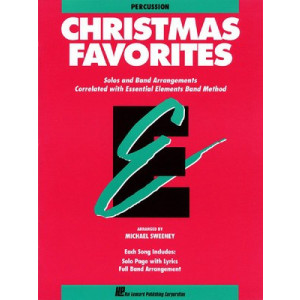 ESSENTIAL ELEMENTS CHRISTMAS FAVORITES PERCUSSION