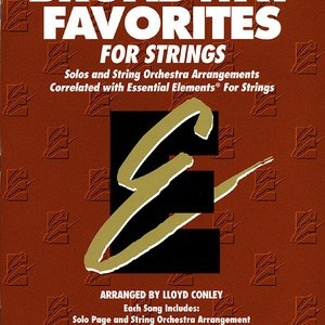 EE BROADWAY FAVORITES FOR STRINGS COND W/ CD