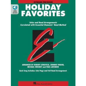 HOLIDAY FAVORITES KEYBOARD PERCUSSION EE