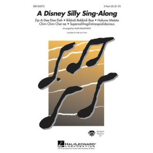 DISNEY SILLY SING ALONG 2PT