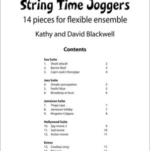 STRING TIME JOGGERS DOUBLE BASS PART