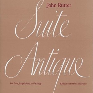 RUTTER - SUITE ANTIQUE FLUTE/PIANO