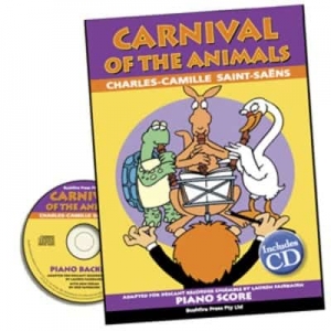 CARNIVAL OF THE ANIMALS DES REC PIANO SCORE/CD