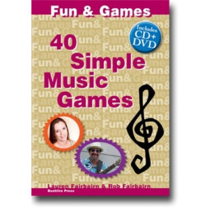 40 SIMPLE MUSIC GAMES BK/CD/DVD