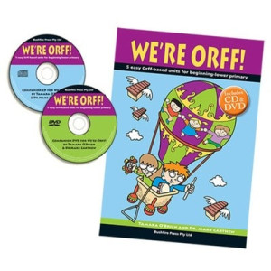 WE'RE ORFF 1 BK/CD/DVD