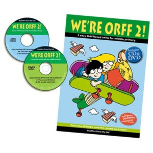 WE'RE ORFF 2 BK/CD/DVD