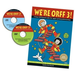 WE'RE ORFF 3 BK/CD/DVD