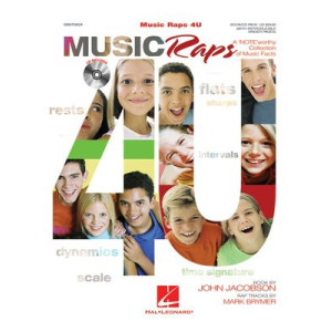 MUSIC RAPS 4 U BK/CD