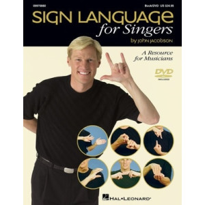 SIGN LANGUAGE FOR SINGERS BOOK/ DVD