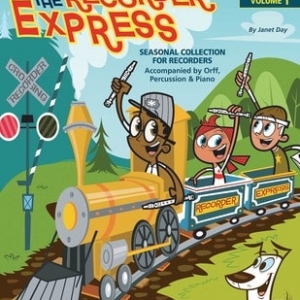 ALL ABOARD THE RECORDER EXPRESS BK/CD