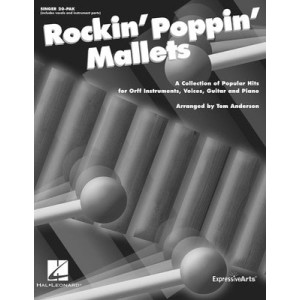 ROCKIN POPPIN MALLETS POP COLL ORFF SINGER 20PK