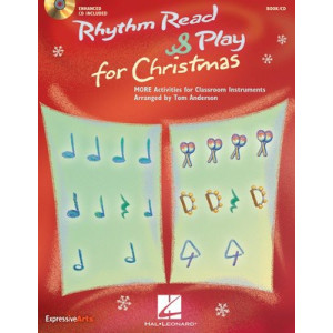 RHYTHM READ & PLAY FOR CHRISTMAS BK/CD