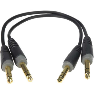 Balanced Patch Cable 30cm Jack /Jack (Twin Pack)