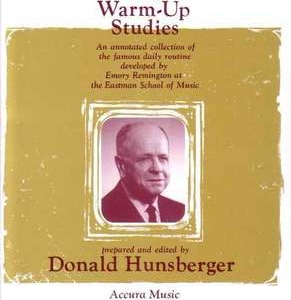 REMINGTON WARM UP STUDIES ED HUNSBERGER