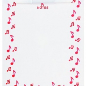 MAGNETIC WHITEBOARD NOTES RED