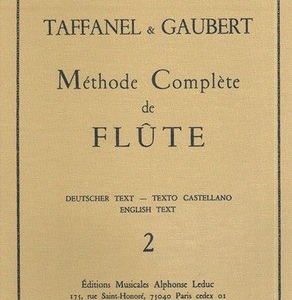 TAFFANEL/GAUBERT -  COMPLETE METHOD FOR FLUTE VOL 2