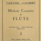 TAFFANEL/GAUBERT -  COMPLETE METHOD FOR FLUTE VOL 2