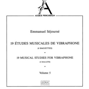 19 MUSICAL STUDIES FOR VIBRAPHONE