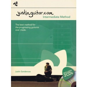 JUSTINGUITAR.COM INTERMEDIATE METHOD BOOK/CD